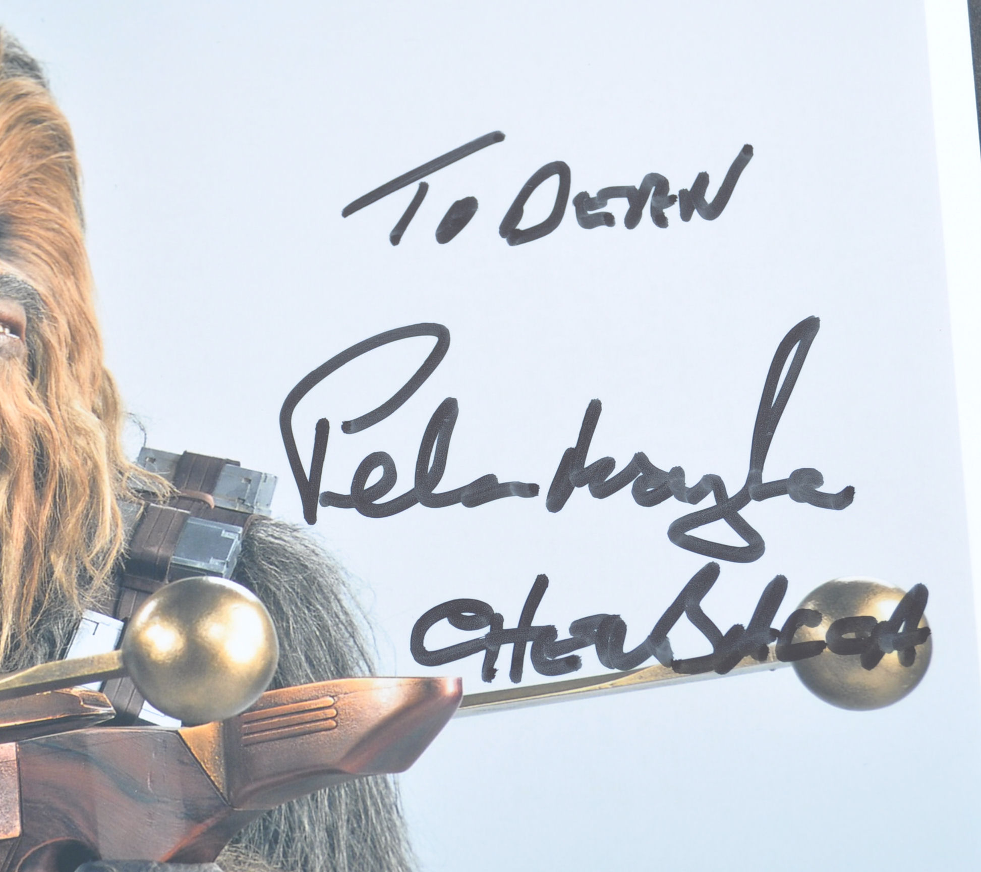 STAR WARS AUTOGRAPH COLLECTION - PETER MAYHEW, JER - Image 2 of 9