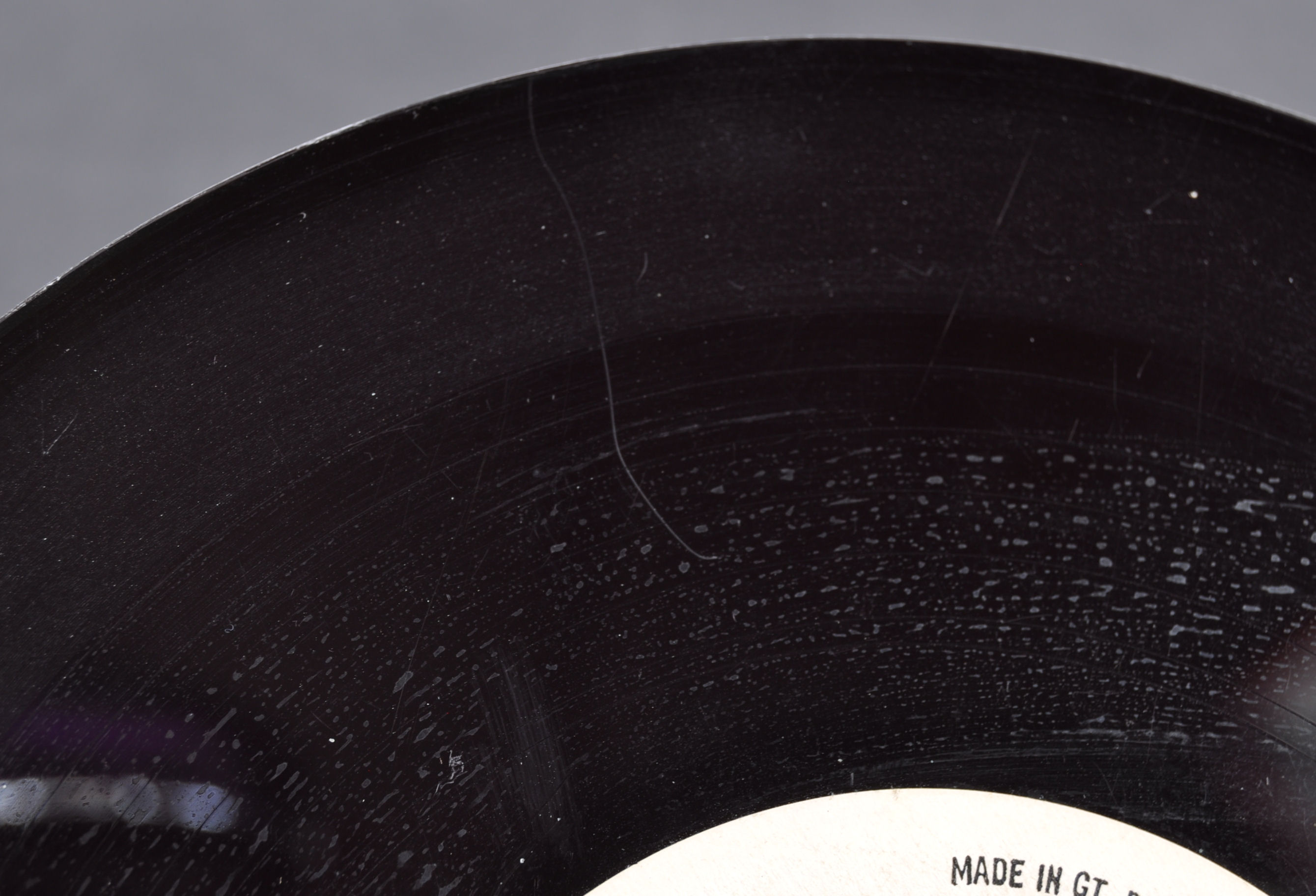 INCREDIBLY RARE BEATLES EMIDISC ACETATE ' GET BACK - Image 3 of 7