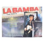 LA BAMBA - 1987 - UK QUAD CINEMA ADVERTISING POSTER