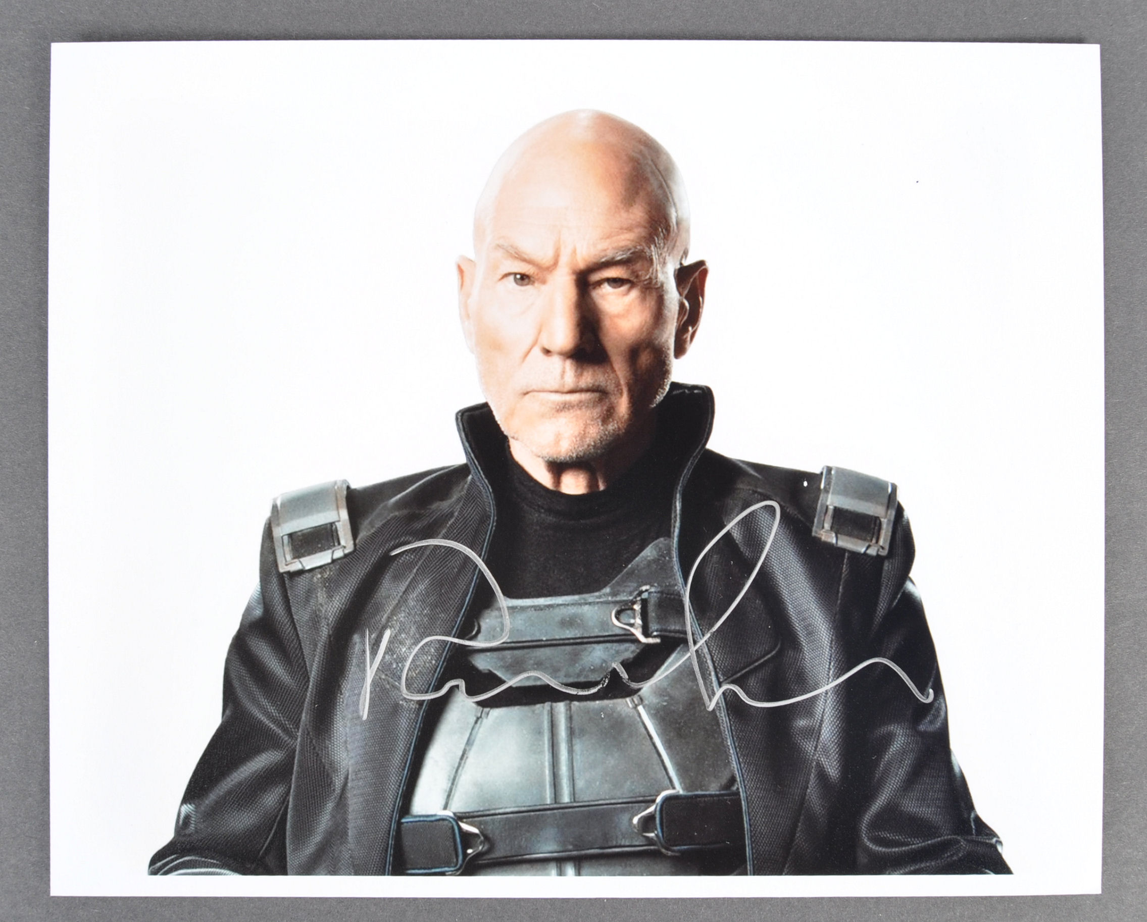 PATRICK STEWART - X MEN - RARE SIGNED PHOTOGRAPH