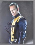 MICHAEL FASSBENDER - X-MEN FIRST CLASS - SIGNED PH