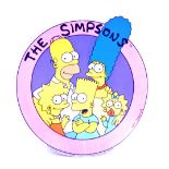 THE SIMPSONS - LARGE VINTAGE CARDBOARD STORE DISPL