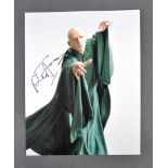 RALPH FIENNES - HARRY POTTER - IMPRESSIVE SIGNED P