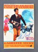 WARREN BEATTY - BONNIE & CLYDE - AUTOGRAPHED POSTER