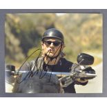 CHARLIE HUNNAM - SONS OF ANARCHY - SIGNED PHOTOGRA
