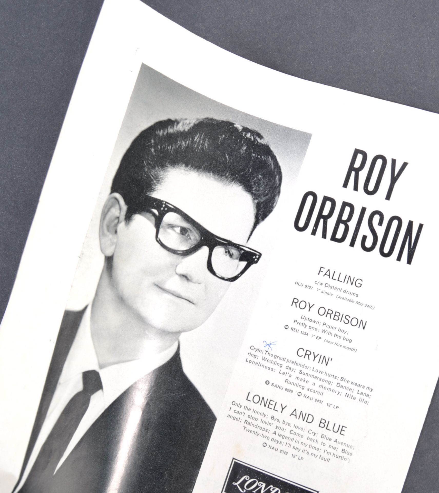 THE BEATLES & ROY ORBISON - RARE 1963 FLYER & PROG - Bild 10 aus 11