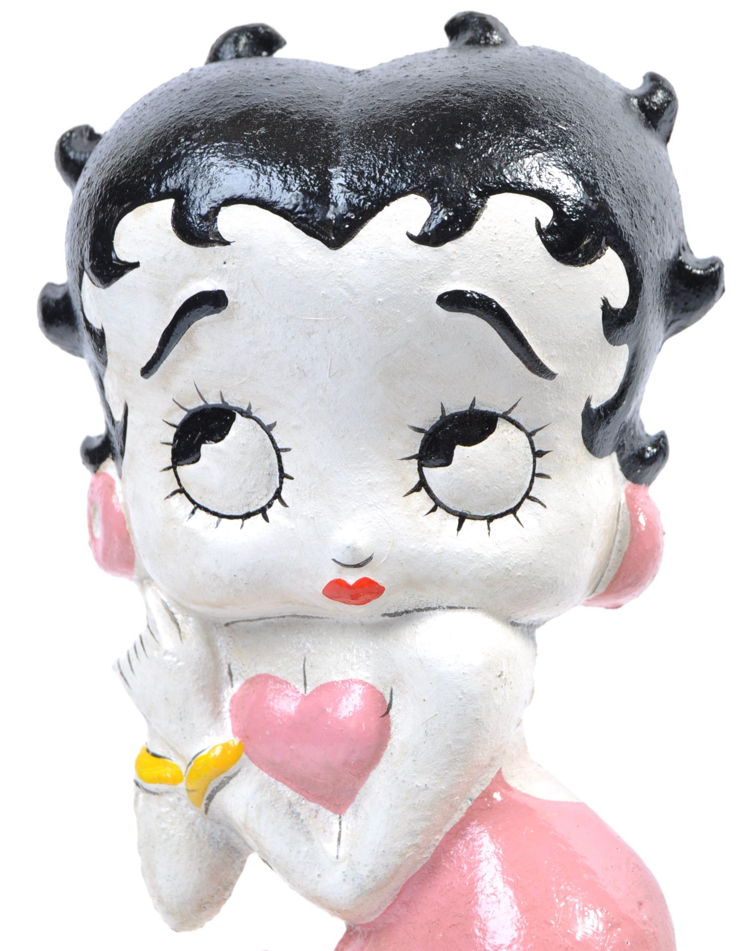 PAIR OF CAST IRON BETTY BOOP DOORSTOPS FIGURINES - Bild 2 aus 5