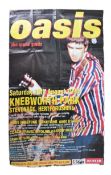 RARE ORIGINAL OASIS AT KNEBWORTH PARK 1996 LARGE POSTER