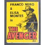THE AVENGER - ORIGINAL 1960'S CINEMA POSTER - SPAG