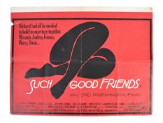 SUCH GOOD FRIENDS (1971) - SAUL BASS ARTWORK - UK