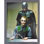 BATMAN - THE DARK KNIGHT - CHRISTIAN BALE SIGNED A