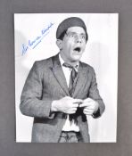 SIR NORMAN WISDOM - IMPRESSIVE RARE SIGNED PHOTOGR