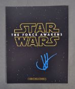 JJ ABRAMS - STAR WARS - DIRECTOR - SIGNED POSTER P