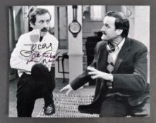 FAWLTY TOWERS - JOHN CLEESE & ANDREW SACHS SIGNED