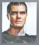 SUPERMAN MAN OF STEEL - MICHAEL SHANNON - SIGNED PHOTO