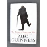 SIR ALEC GUINNESS - AUTOGRAPHED AUTOBIOGRAPHY