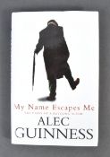 SIR ALEC GUINNESS - AUTOGRAPHED AUTOBIOGRAPHY