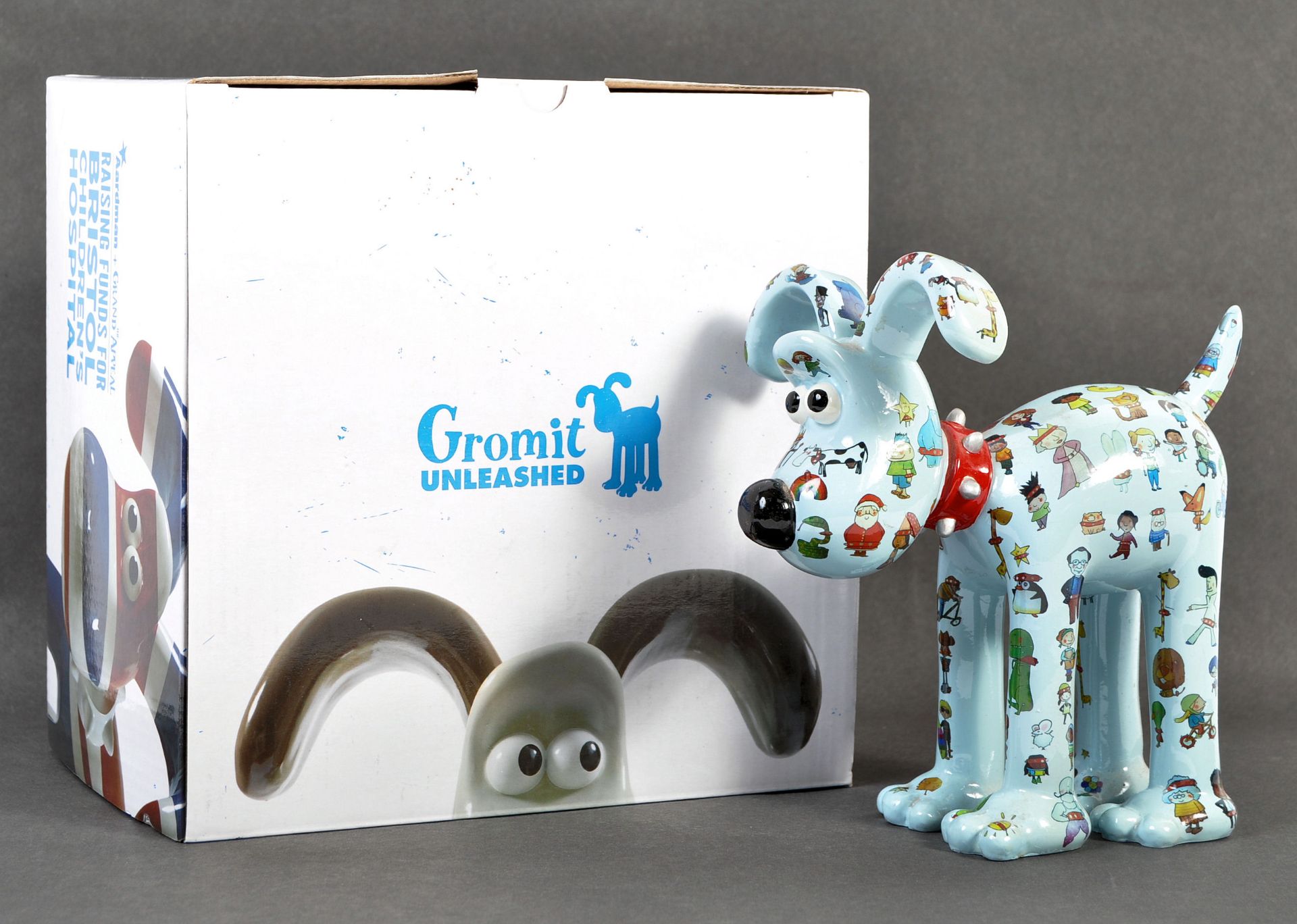 GROMIT UNLEASHED COLLECTABLE FIGURINE ' COLLARFULL
