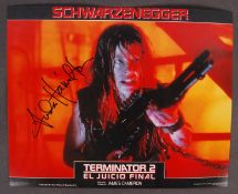 LINDA HAMILTON - TERMINATOR - SIGNED 8X10" PHOTO