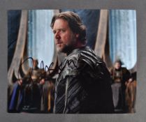 RUSSELL CROWE - SUPERMAN MAN OF STEEL - SIGNED 8X1