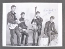 THE BEATLES - PETE BEST - AUTOGRAPHED PHOTOGRAPH