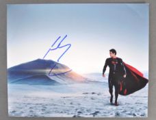 HENRY CAVILL - SUPERMAN MAN OF STEEL - SIGNED 8X10 PHOTO