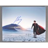 HENRY CAVILL - SUPERMAN MAN OF STEEL - SIGNED 8X10 PHOTO