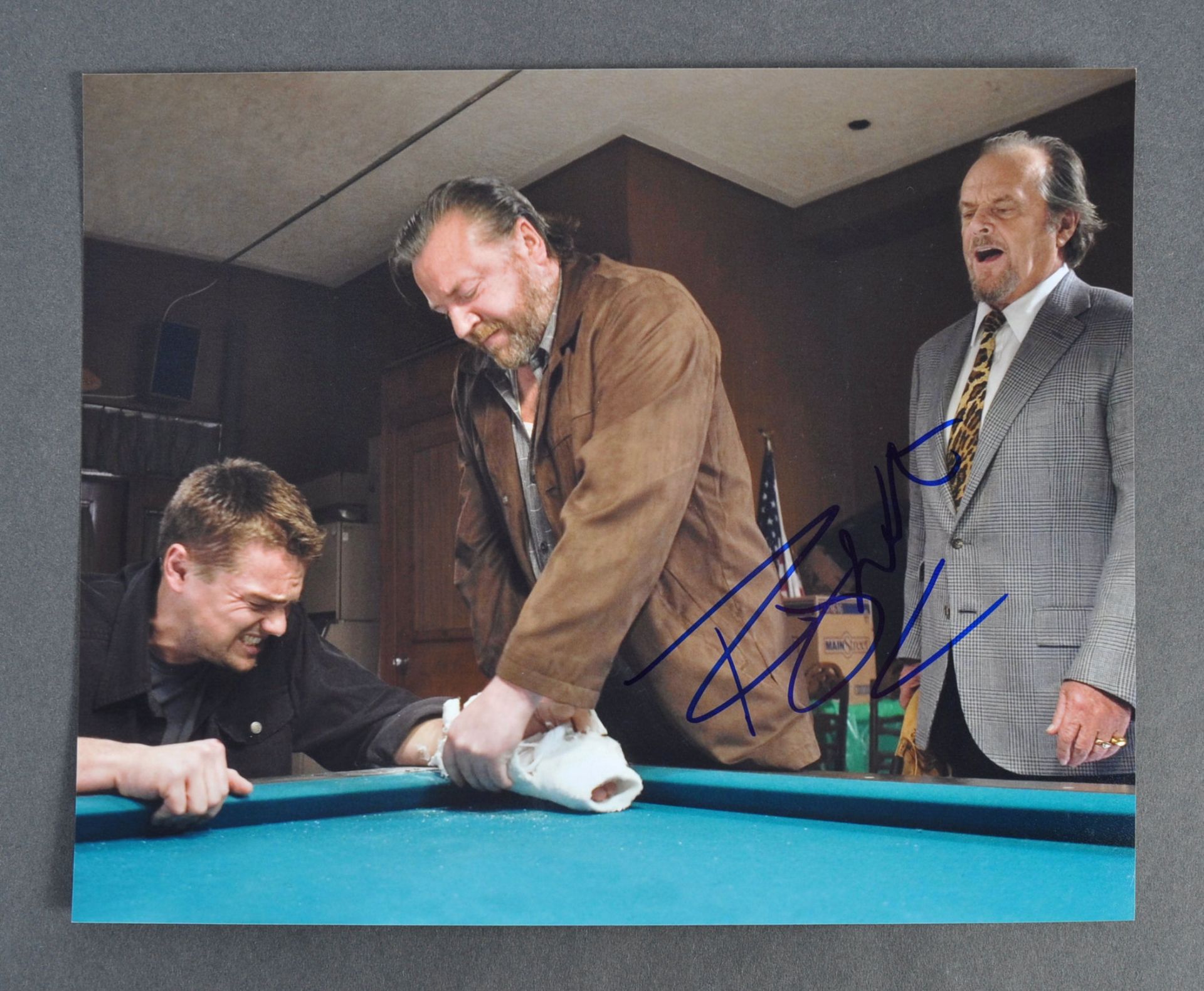 RAY WINSTONE - THE DEPARTED - AUTOGRAPHED PHOTO