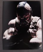 TOM HARDY - BATMAN DARK KNIGHT RISES - SIGNED PHOT