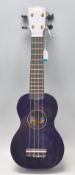 A good Mahalo made four string ukulele finished in