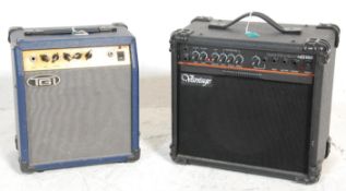 Two guitar amps to include a Vantage Series Microl