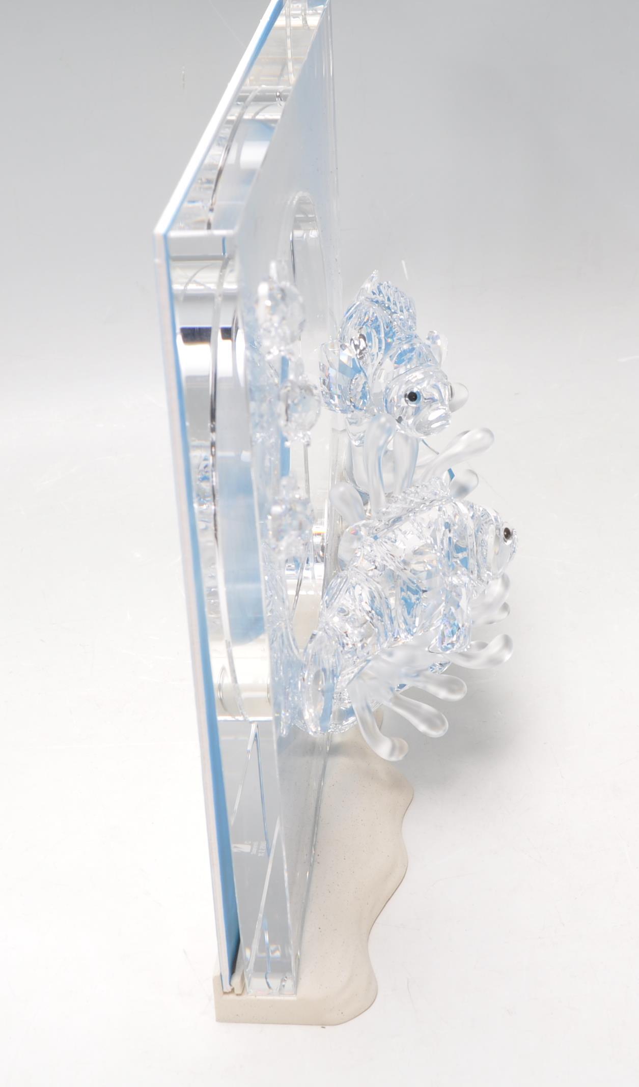 A Swarovski ' Wonders of the Sea ' cut crystal fre - Image 6 of 6