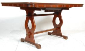 A large 20th Century oak Jacobean revival extendin