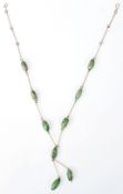 A 1930's Art Deco ladies Venetian necklace having