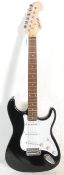 A good Fender style six string electric guitar by