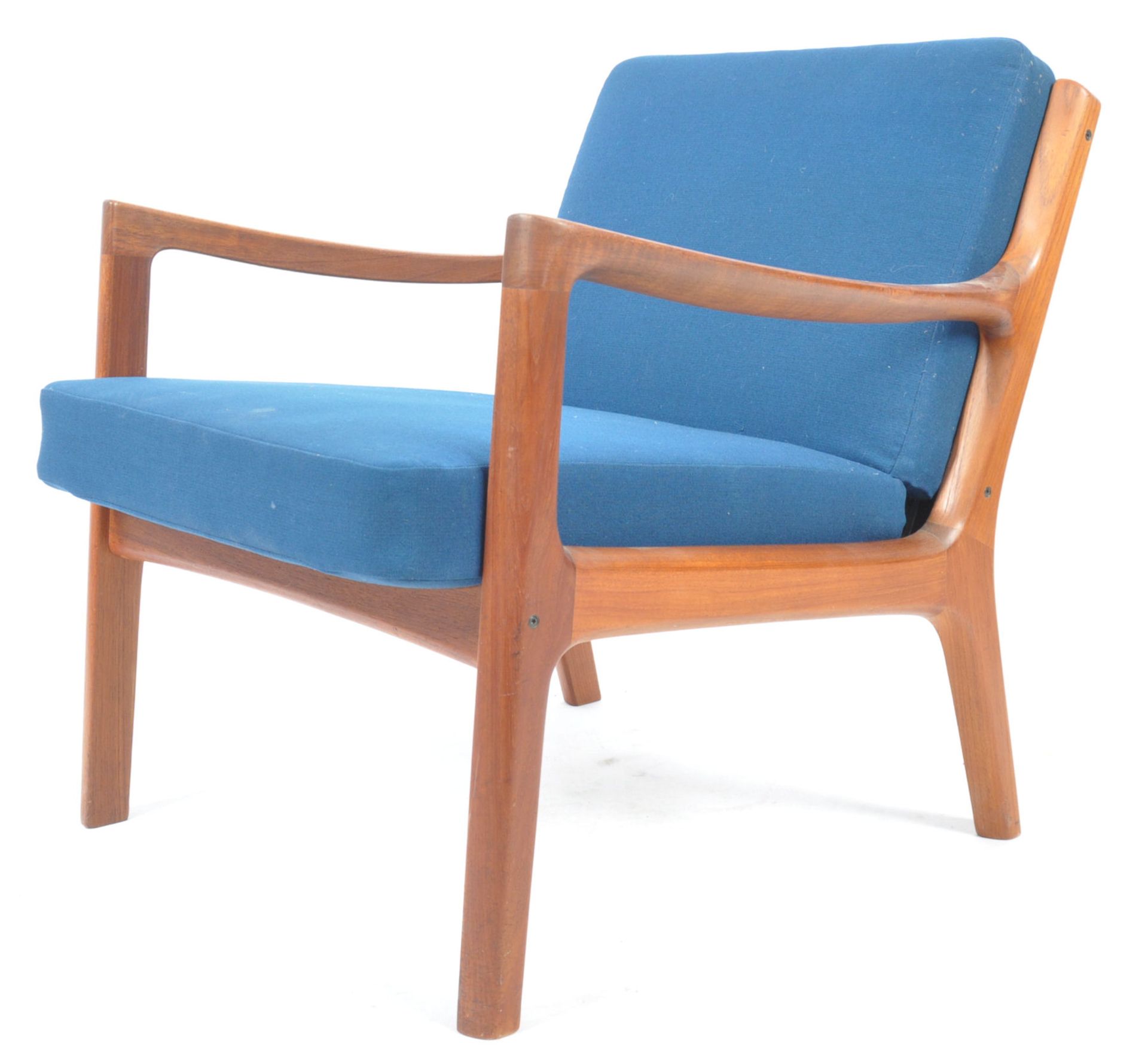 OLE WANSCHER FOR FRANCE & SONS MID CENTURY SENATOR EASY CHAIR