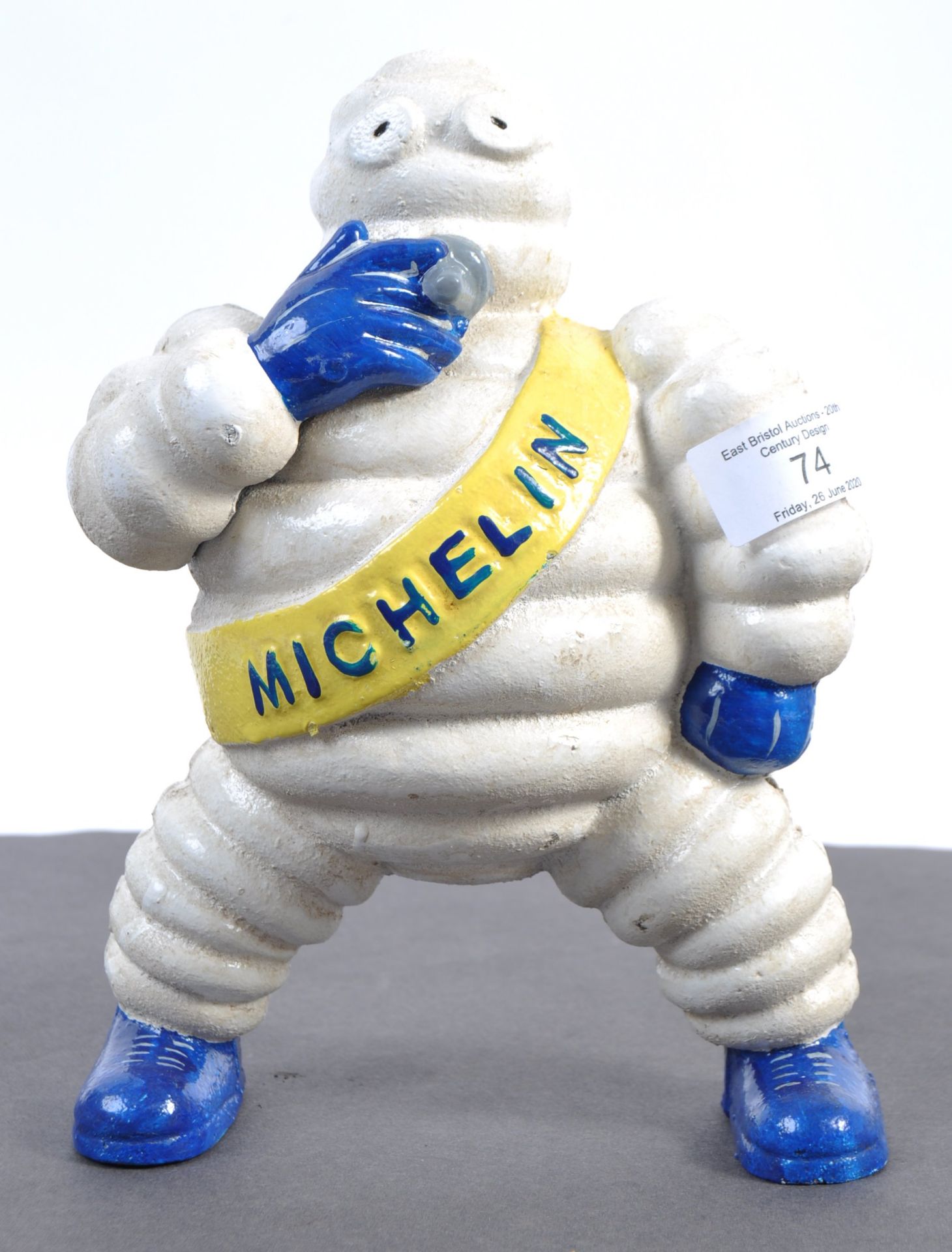 MICHELIN TYRES BIBENDUM FIGURAL CAST IRON MASCOT