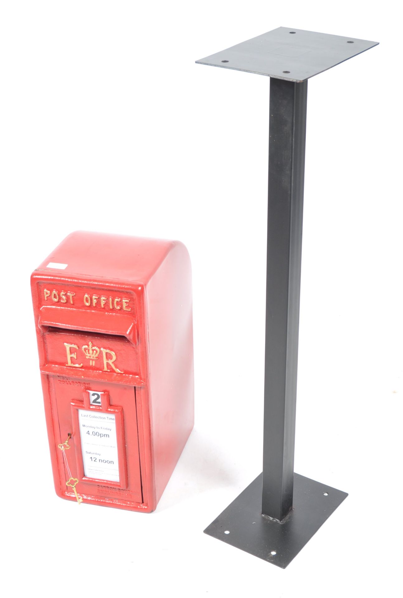 CONTEMPORARY VINTAGE STYLE CAST IRON POST OFFICE POST BOX - Bild 4 aus 4