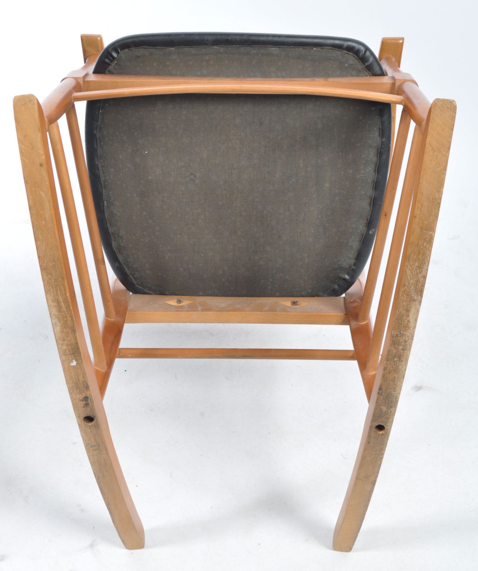 SCANDART MID CENTURY TEAK WOOD ROCKING CHAIR - ARMCHAIR - Bild 7 aus 7