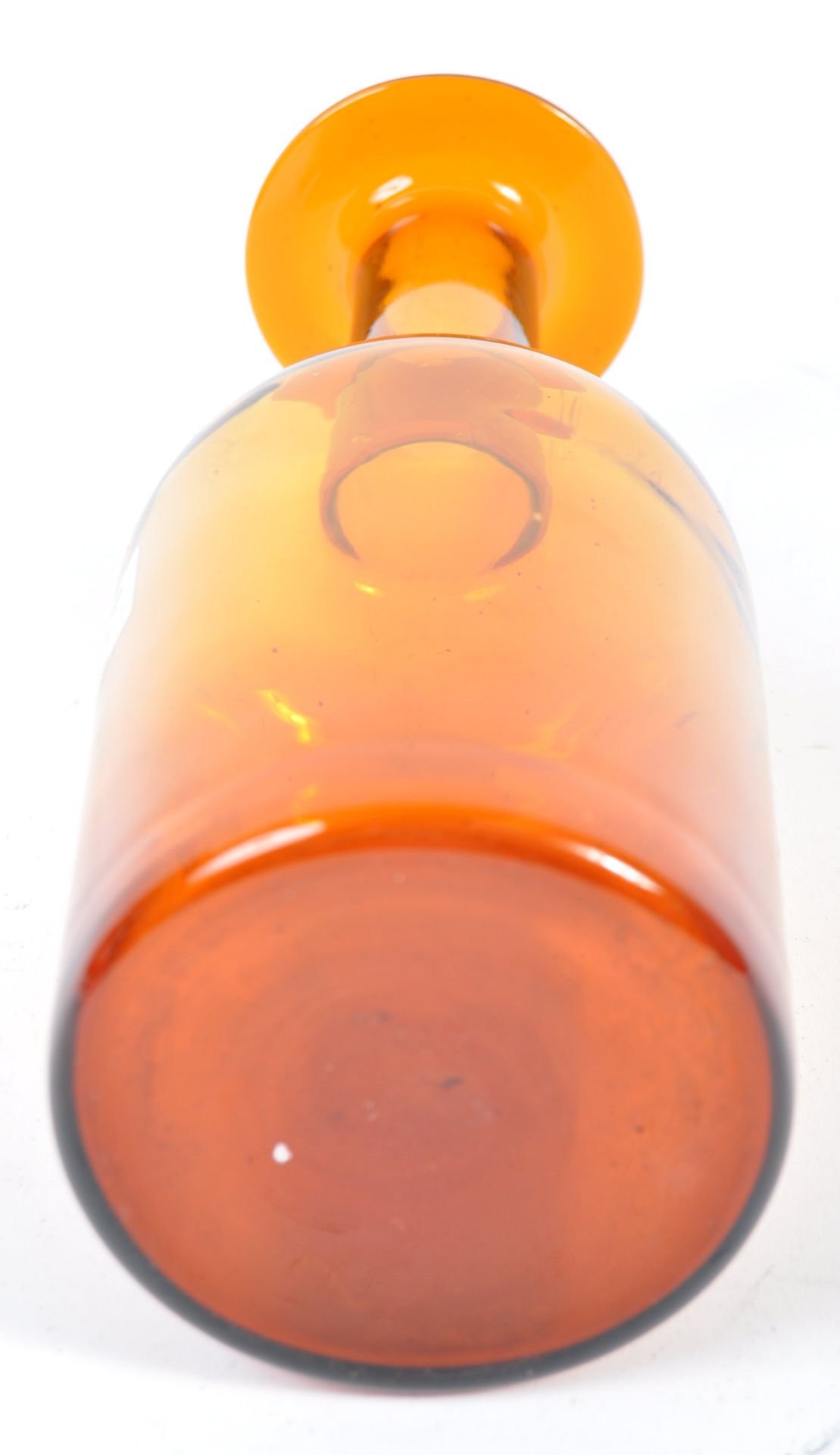 OTTO BRAUER FOR HOLMEGAARD - DANISH AMBER GULL VASE - Bild 4 aus 4