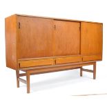 MID CENTURY DANISH MANNER OF ES MOBLER HIGHBOARD CREDENZA