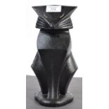 ART DECO COMTEMPORARY SPHINX CAT FIGURE - SCULPTURE