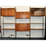 ROBERT HEAL FOR STAPLES MID CENTURY 3 BAY LADDERAX SYSTEM