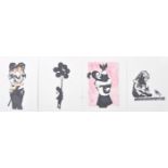 ROBERT DRIESSEN - BANKSY - COLLECTION OF ORIGINAL WORKS