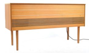 20TH CENTURY RETRO TEAK WOOD BSR STEREOGRAM SIDEBOARD