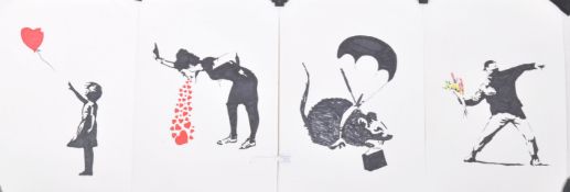 ROBERT DRIESSEN - BANKSY - COLLECTION OF ORIGINAL WORKS