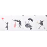 ROBERT DRIESSEN - BANKSY - COLLECTION OF ORIGINAL WORKS