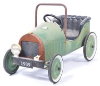 VINTAGE METAL PEDAL CAR - USED AS A FILM / DISPLAY PROP