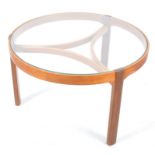 VINTAGE 1960'S NATHAN FURNITURE CIRCLES COFFEE TABLE