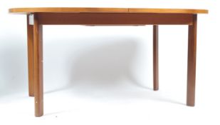 BRITISH MODERN DESIGN - G-PLAN TEAK WOOD EXTENDING DINING TABLE